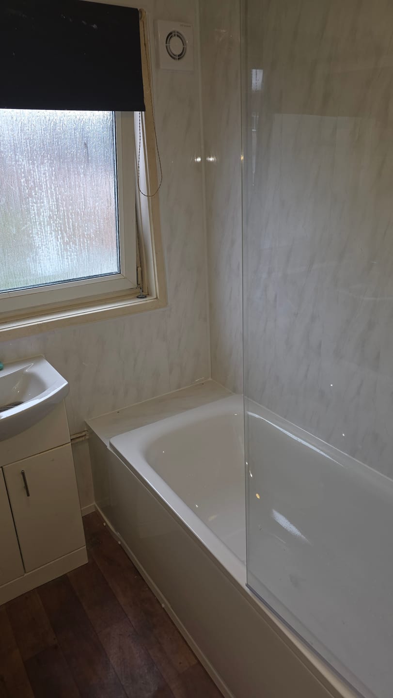 Customer photo review of 8mm Lightning Marble Wall Panel 2.6M