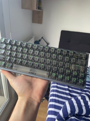 Customer photo review of X60HE Magnetic Switch Keyboard - The best budget gaming gear