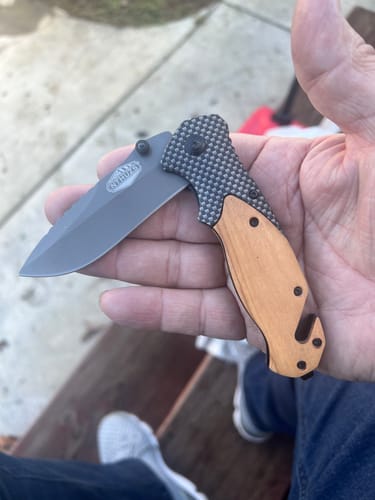 Customer photo review of ENTHUZST™ POCKET KNIFE
