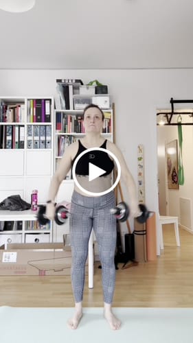 Customer video review of DAVOMI High Neck Strap Sport-BH - Deep Black