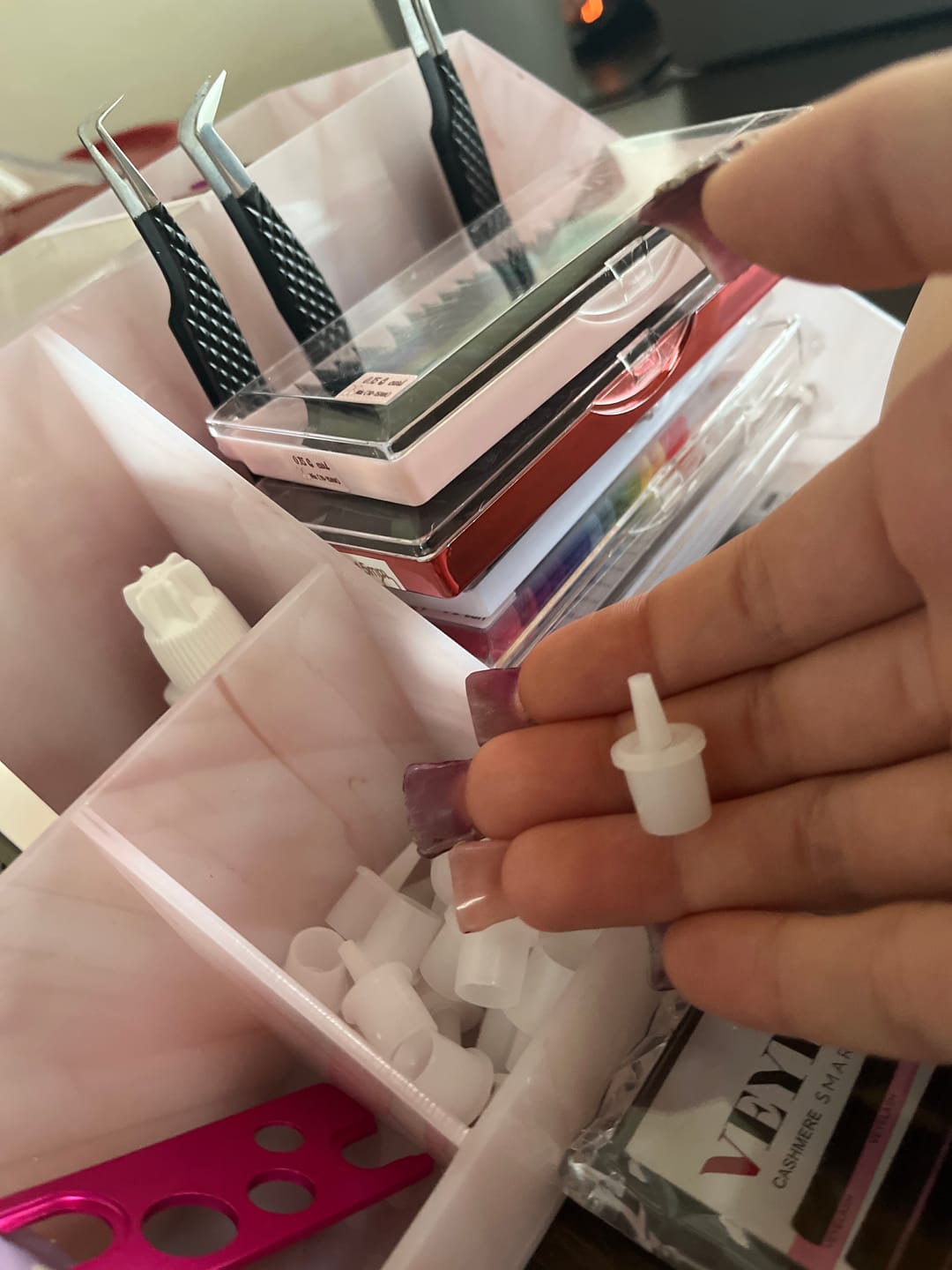 Customer photo review of 100PC Replace Nozzles for Lash Glue