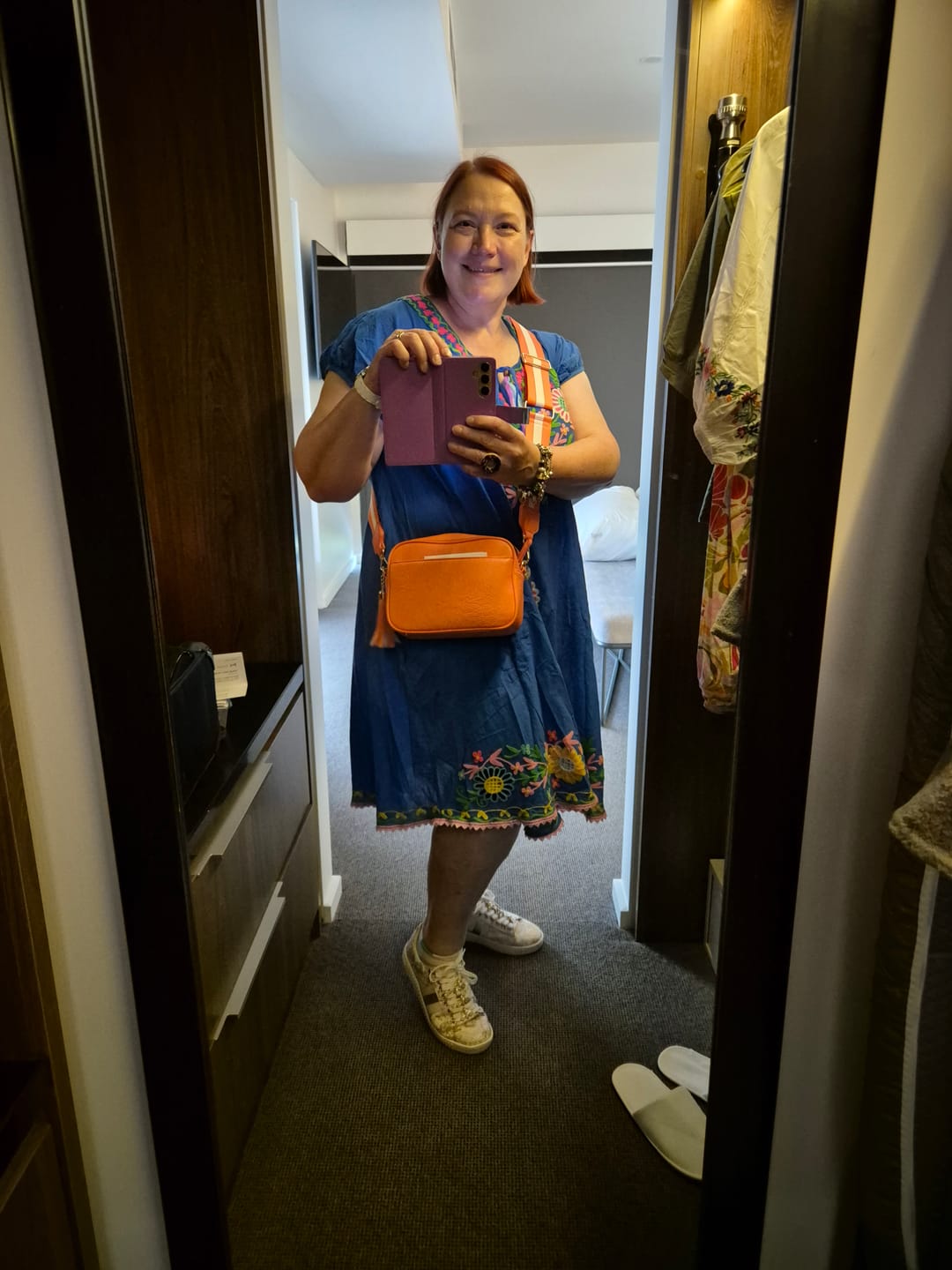 Customer photo review of Sally - Orange