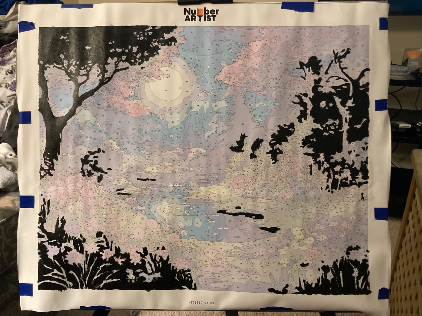 Customer photo review of Moonlit Garden