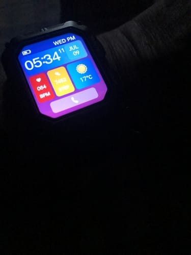 Customer photo review of Hard Hat Smartwatch (BOGOF)
