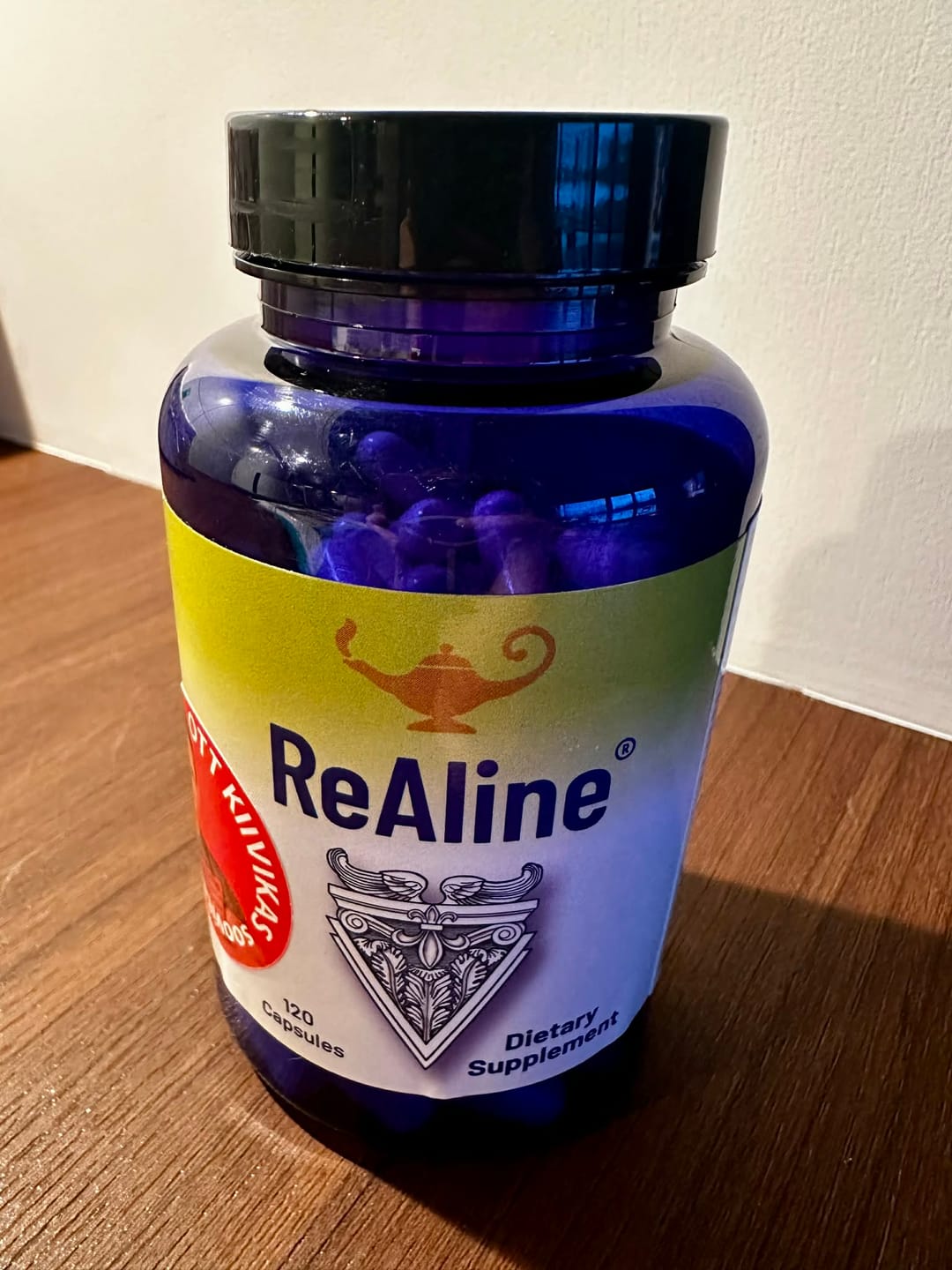 Customer photo review of ReAline® B-vitamiini kompleks, 120 kapslit