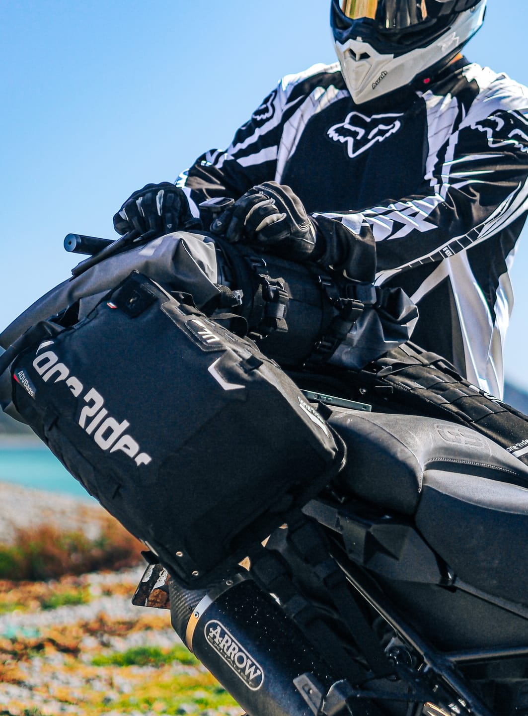 Customer photo review of ADVBags 70 – Rackless Saddle Bags