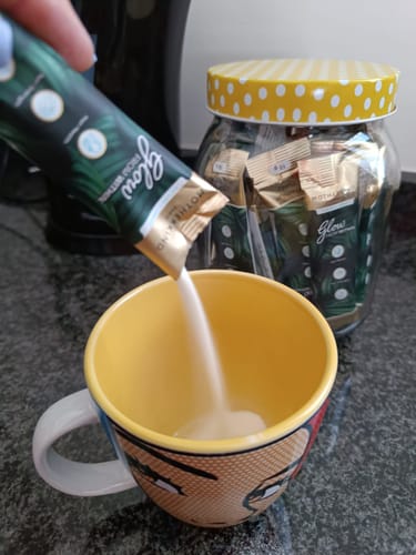 Customer photo review of Glow From Within Single Serving Sachet Starter Kit