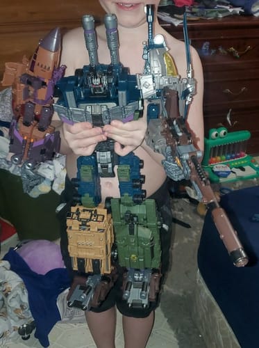 Customer photo review of 【loose pack】JB Jinbao Bruticus (Oversized Warbotron Combiner) 5 in 1 No box 43cm