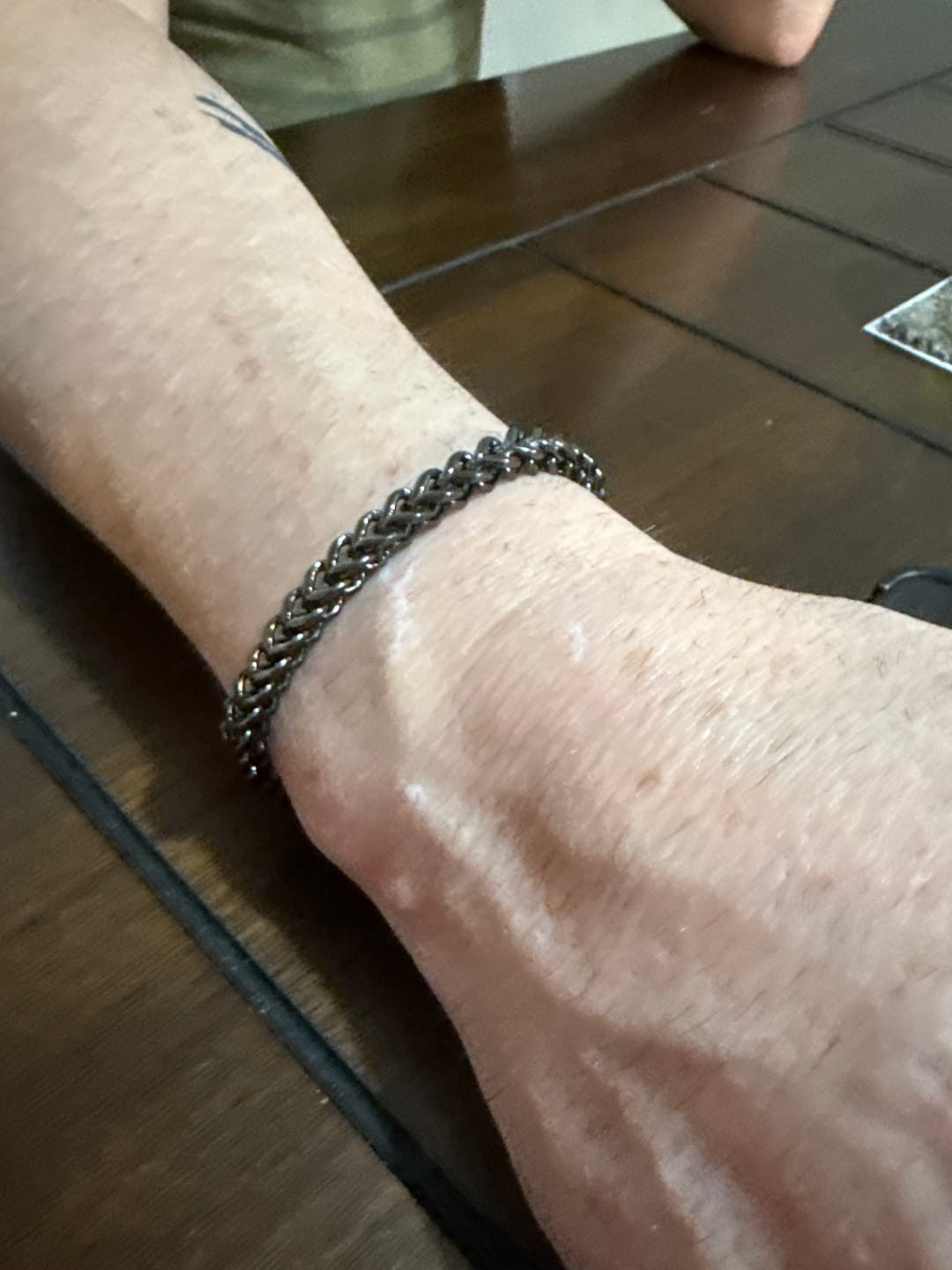 Customer photo review of Franco Link Bracelet | 6MM