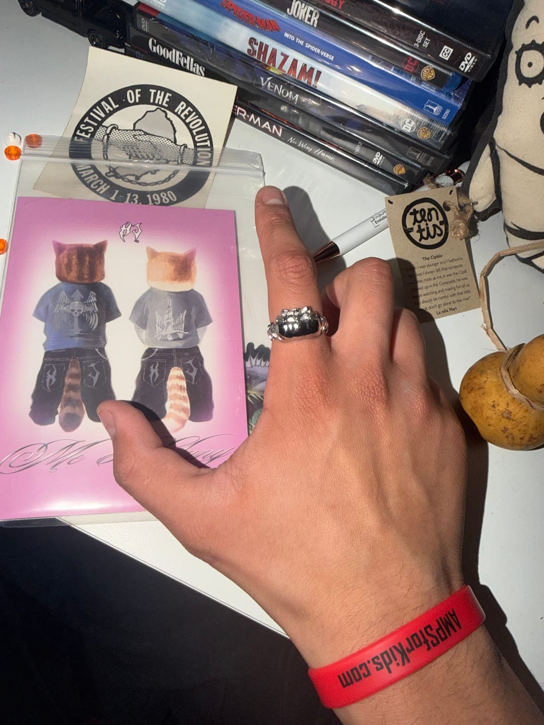 Customer photo review of TRIPLE THREAT RING