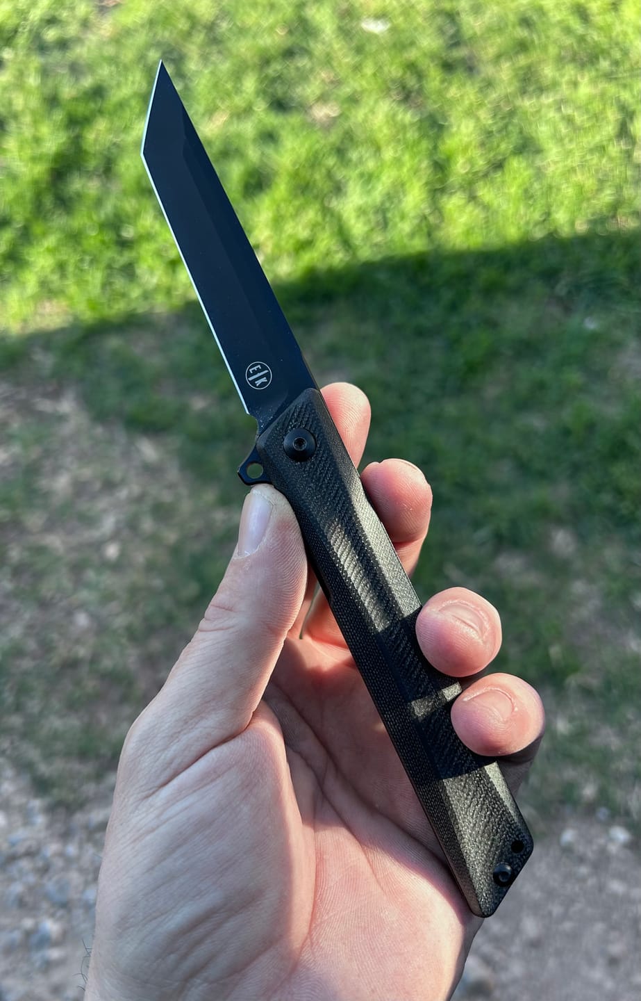 Customer photo review of The Executive D2 Knife