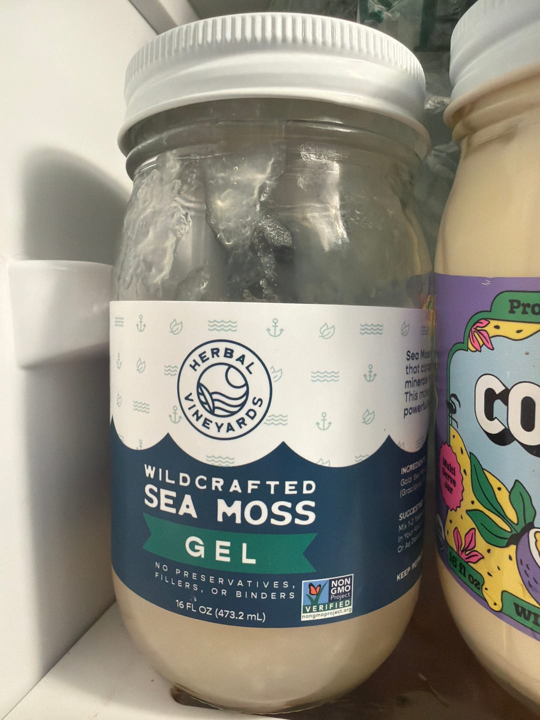 Customer photo review of EXCLUSIVE GOLD SEA MOSS GEL