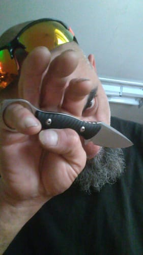 Customer photo review of Alex Jones Ring Blade