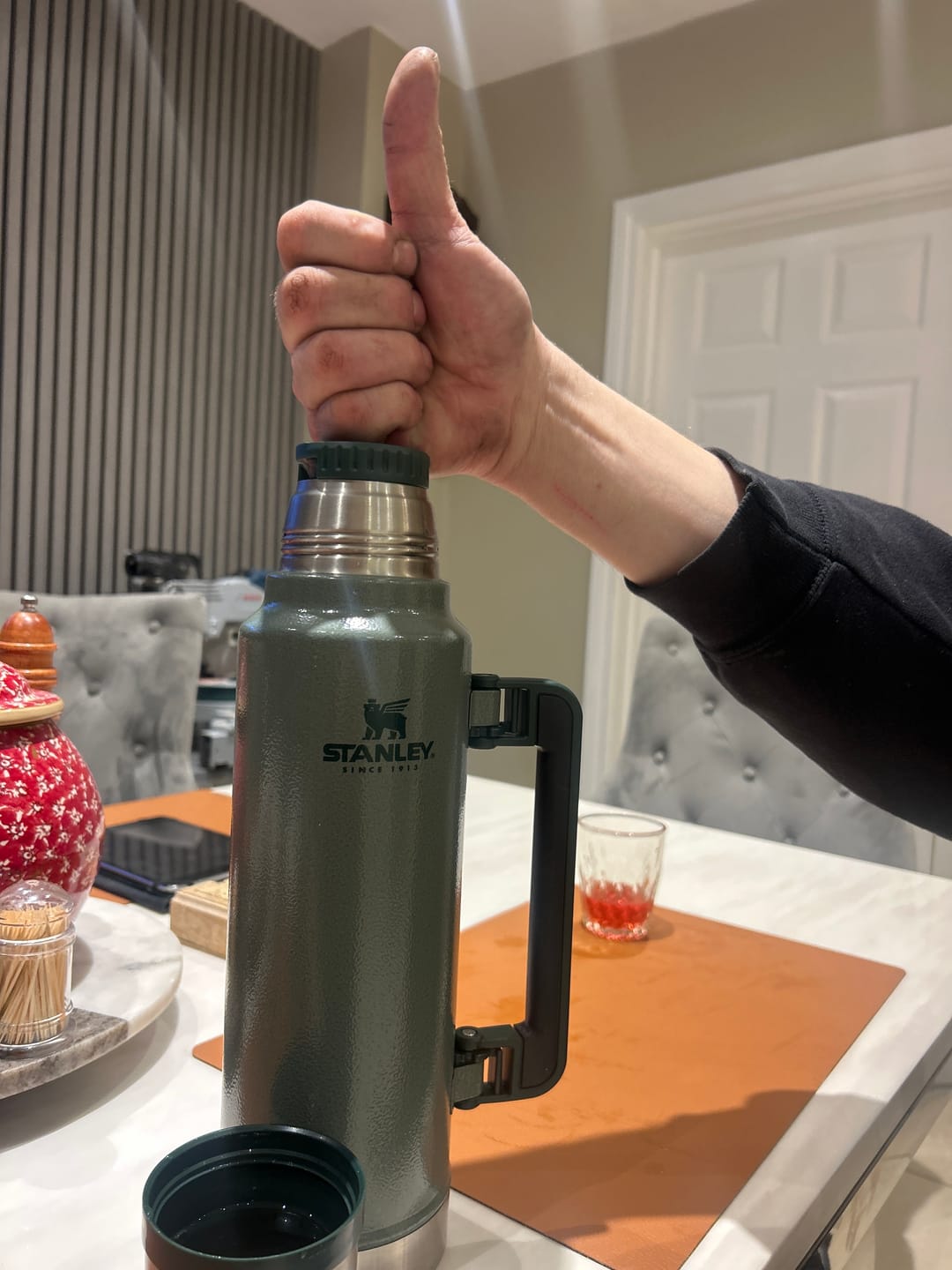 Customer photo review of Stanley Legendary Classic  Flask 1.4L