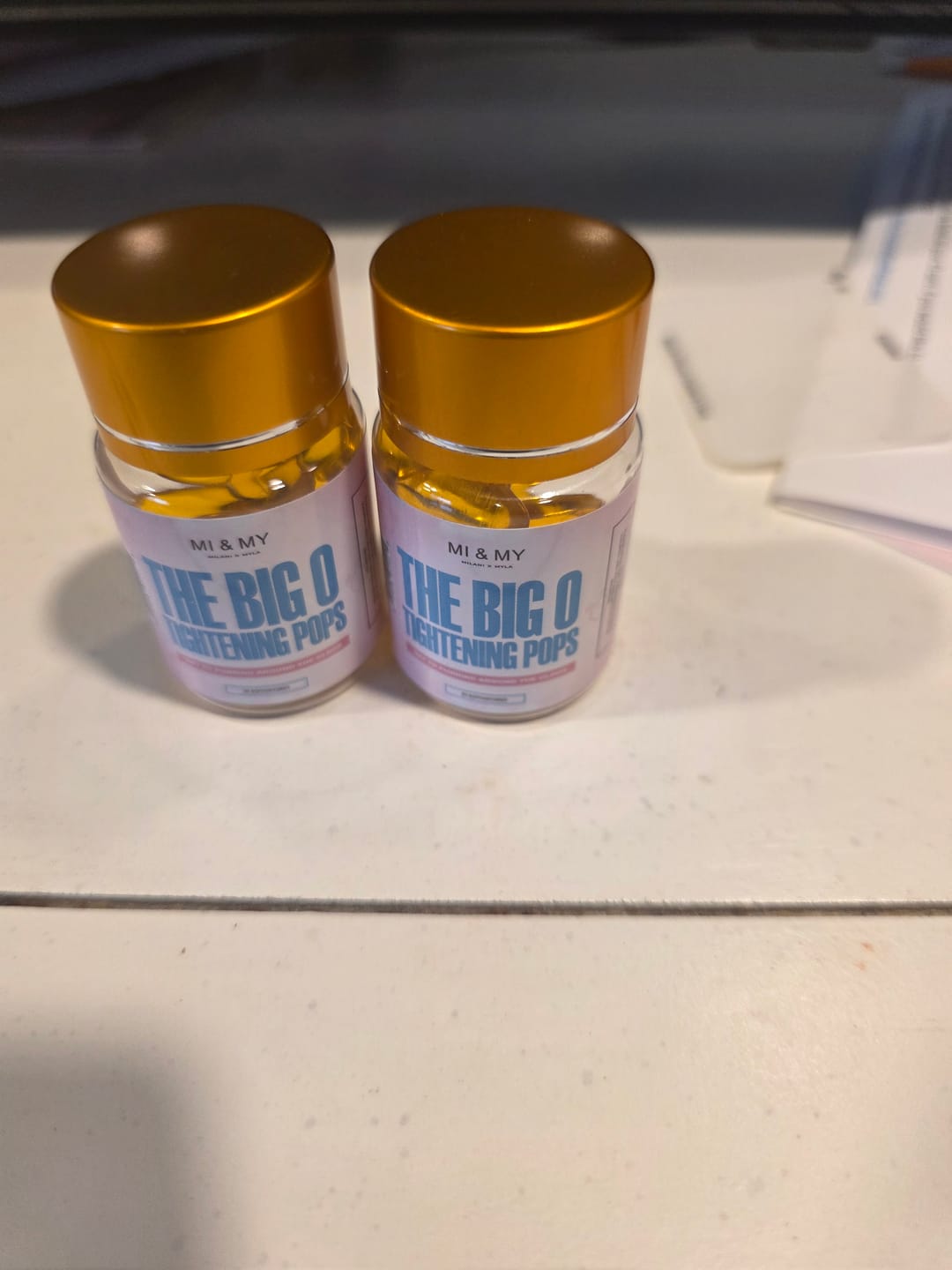 Customer photo review of The Big O Tightening Pops