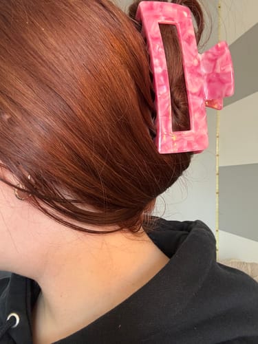 Customer photo review of Hair Booster : 3 in 1 Thermal protectant, shine and hydratation