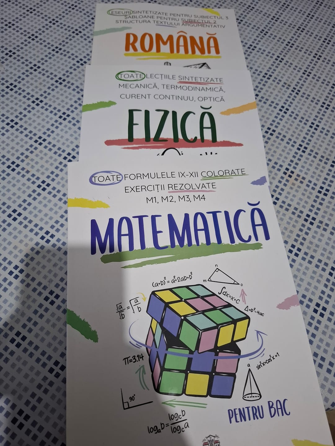 Customer photo review of Pachet Bacalaureat (Română + Matematică + Fizică) Bacademia