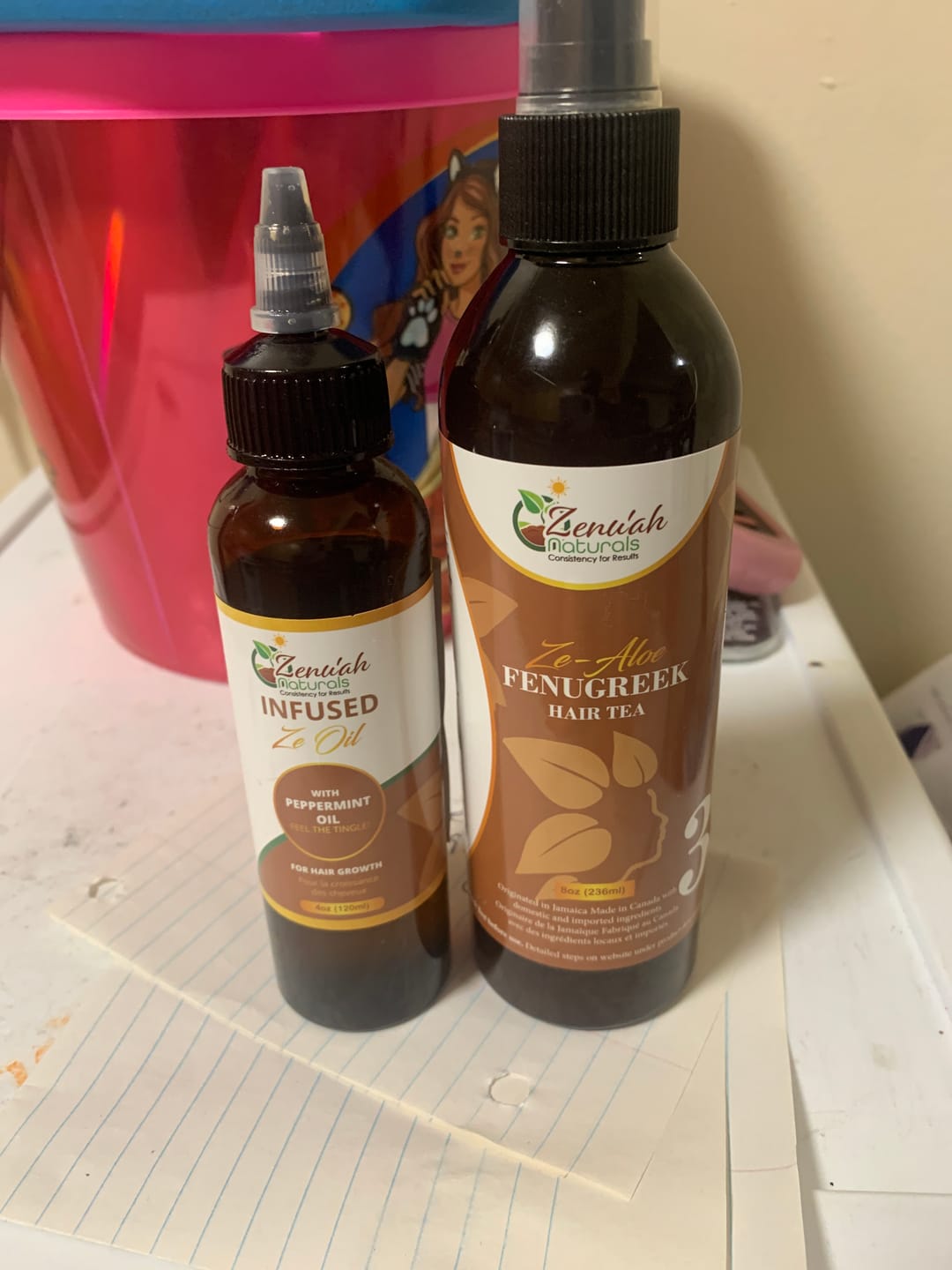 Customer photo review of Wash Day Collection