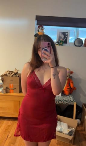 Customer photo review of softari™ Midnight Lace Dress