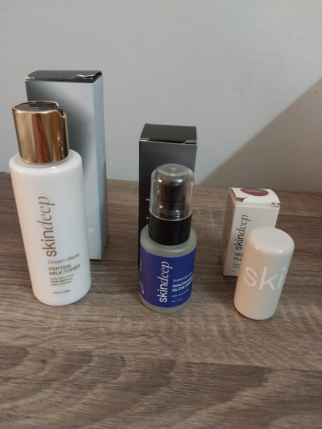 Customer photo review of NIACINAMIDE GLOW DROPS - with HA & Vit B5