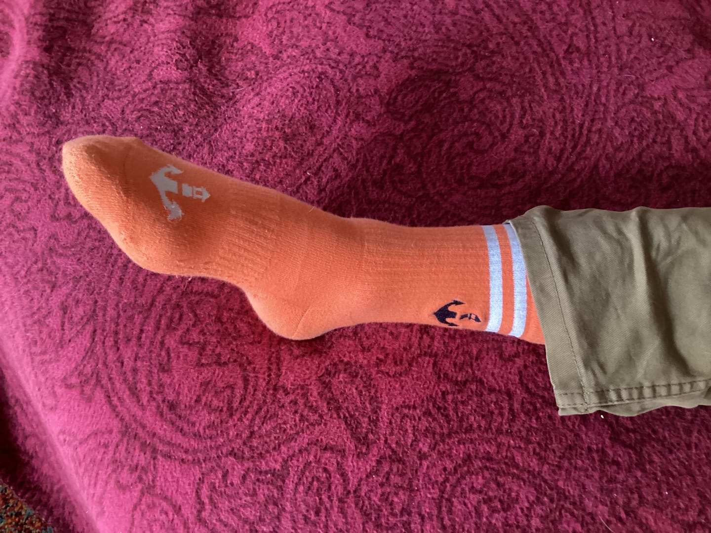 Customer photo review of Mooinzen Logo · 2er-Pack Unisex Crew Socken (2 Paar)