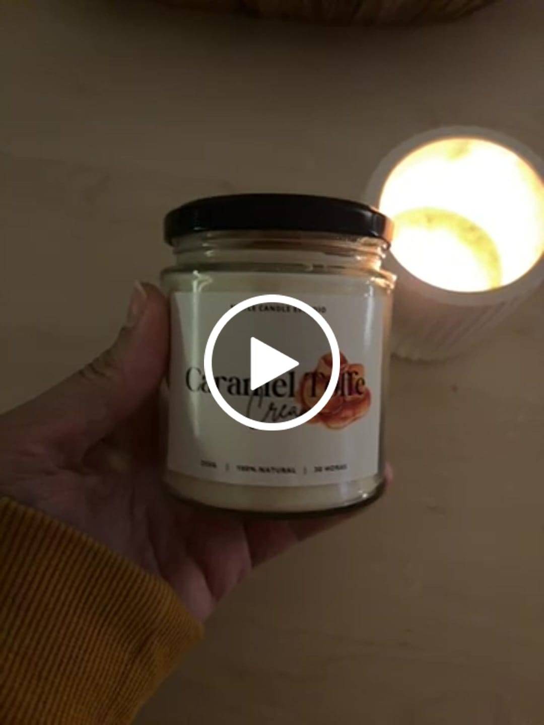 Customer video review of Fragancia CARAMEL TOFEE