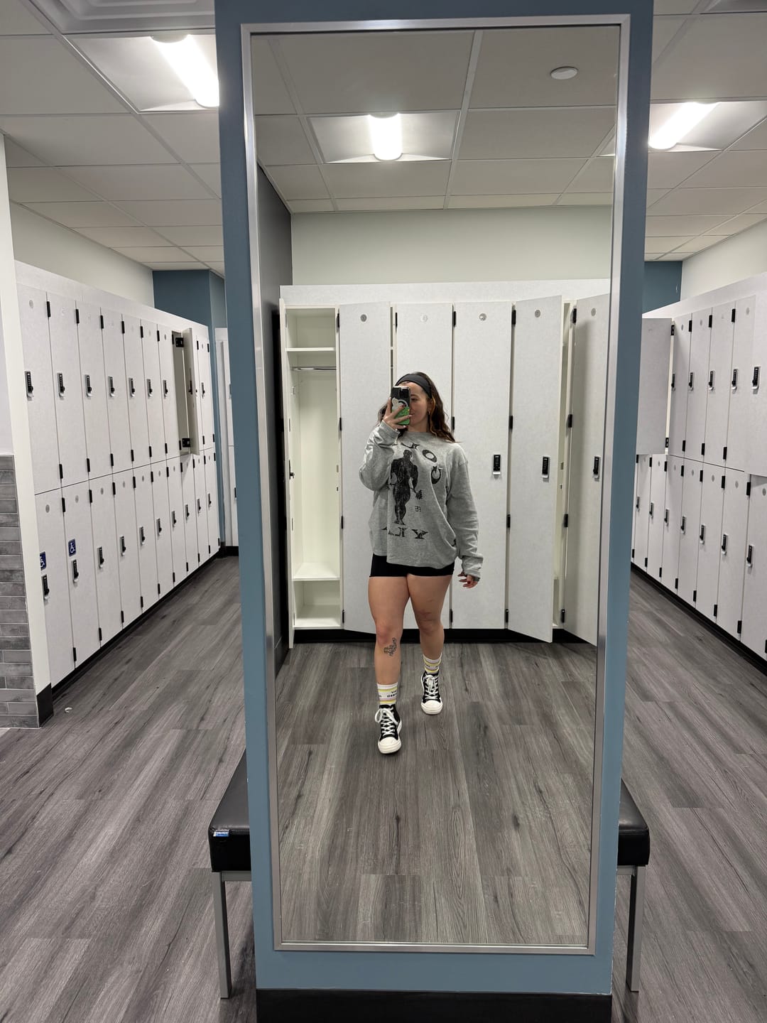Customer photo review of 8047 - Gold's Gym Thermal Longsleeves