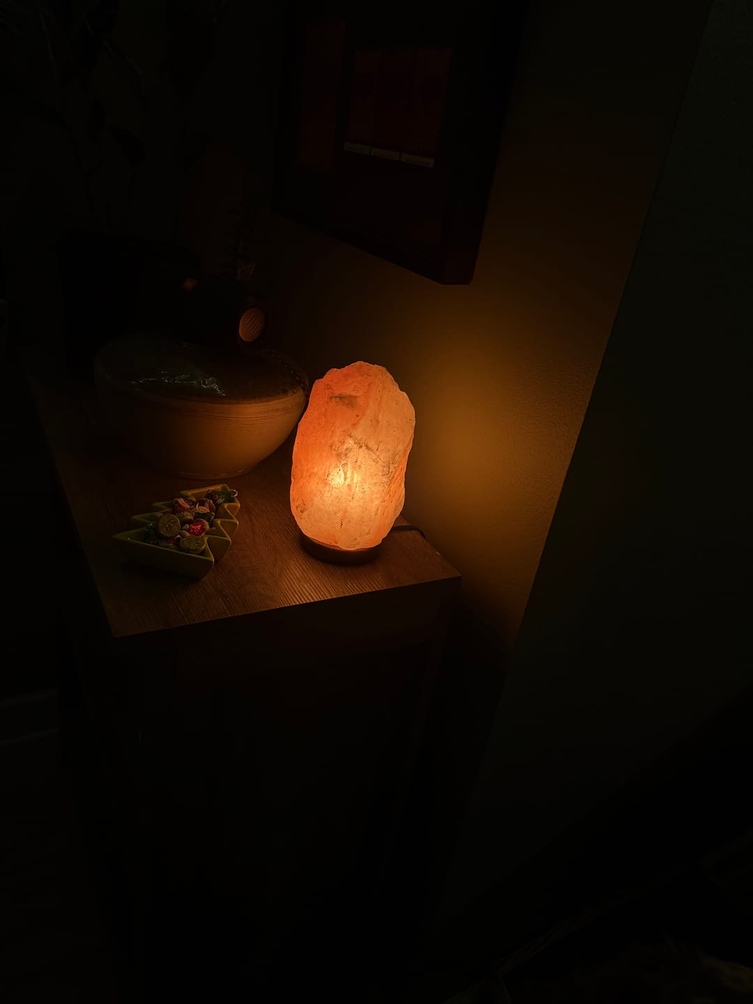Customer photo review of Original Himalayan Salt Lamp