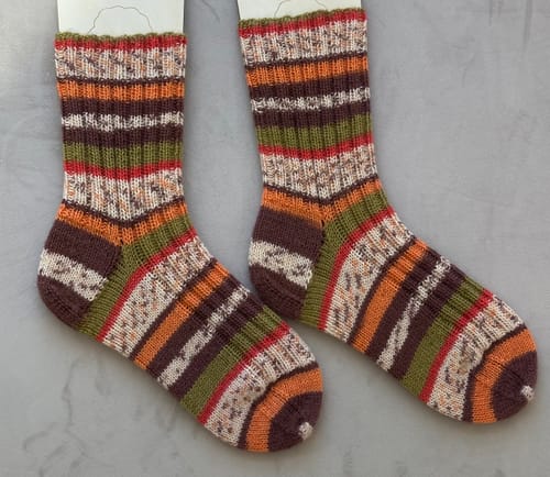 Customer photo review of Alize Superwash Comfort Socks