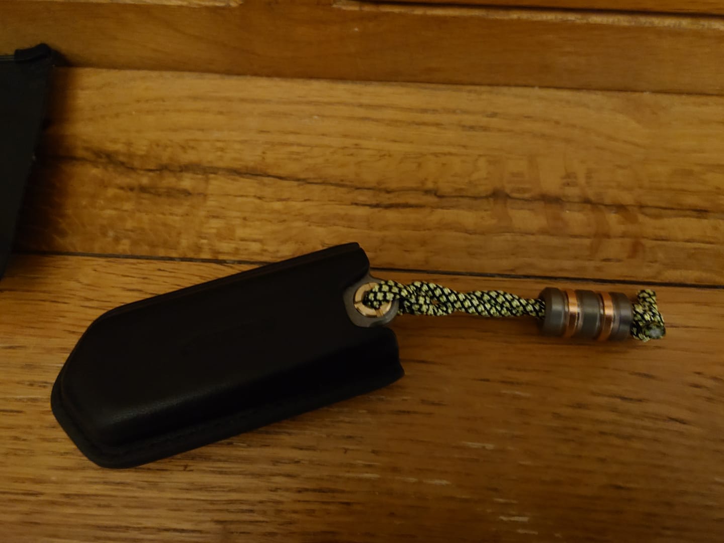 Customer photo review of Terra Hammer—Knife Bead With Lanyard