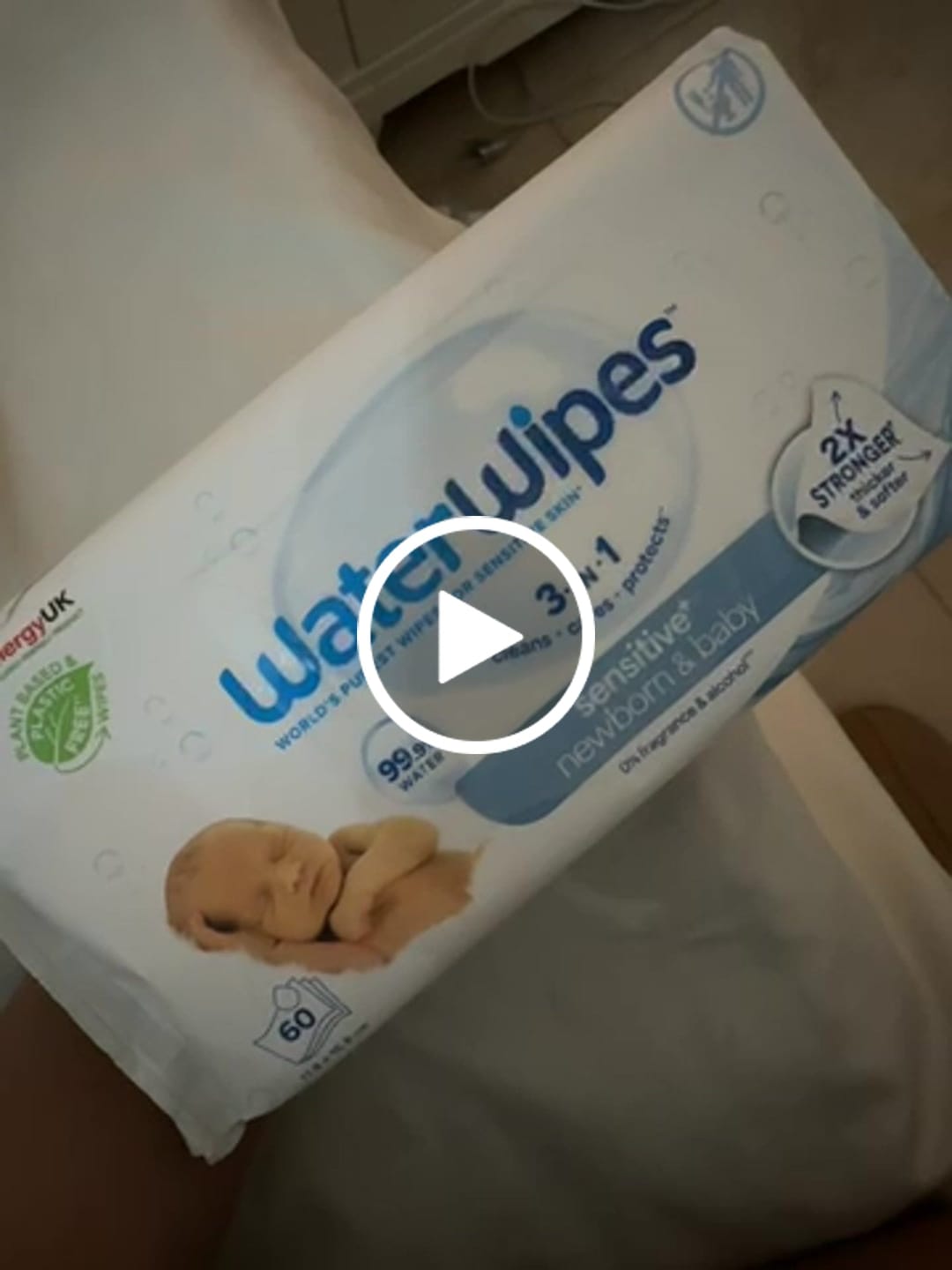 Customer video review of Water Wipes for Newborns - The World Purest Wipes