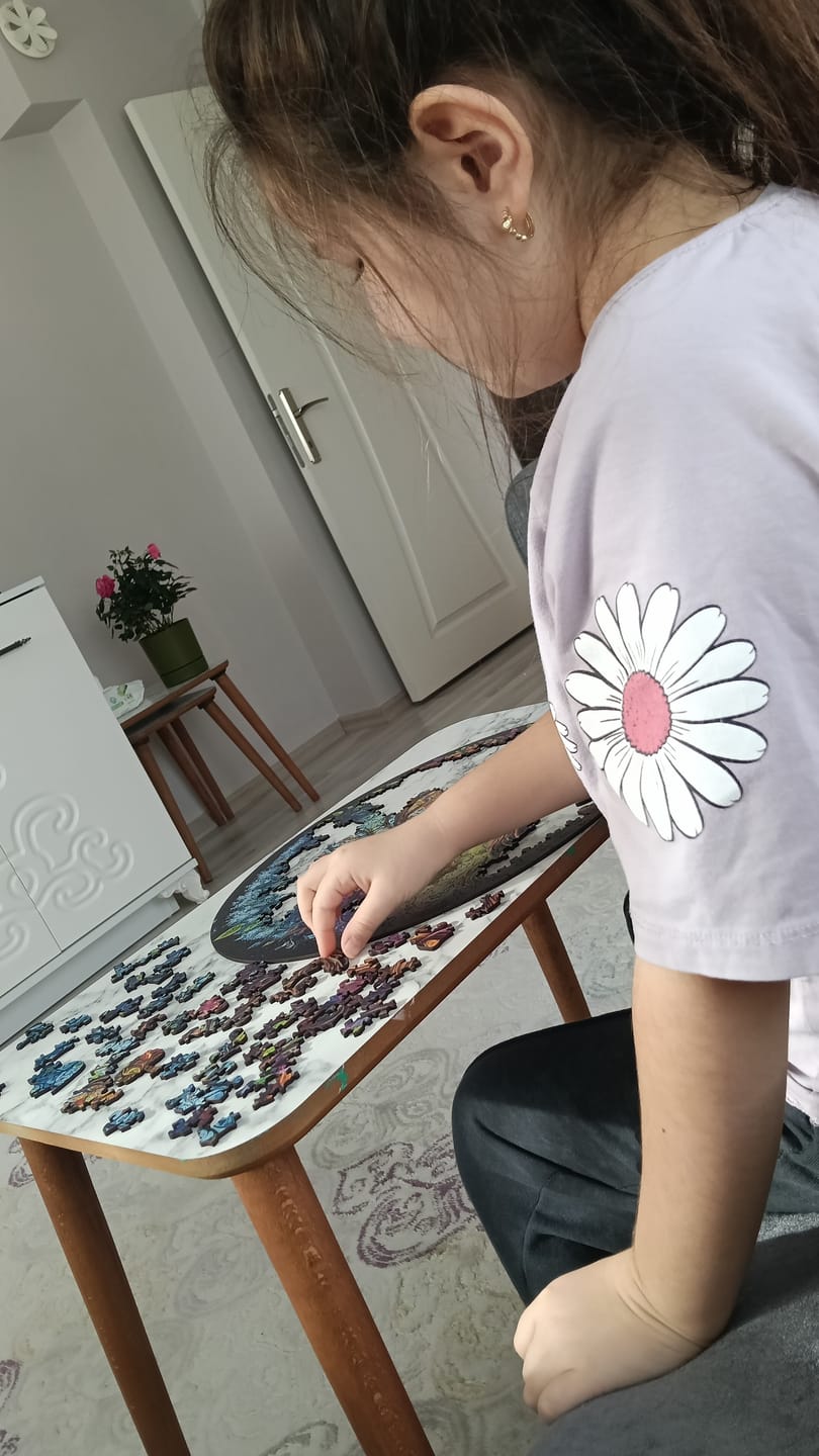 Customer photo review of Hayat Ağacı - Ahşap Puzzle