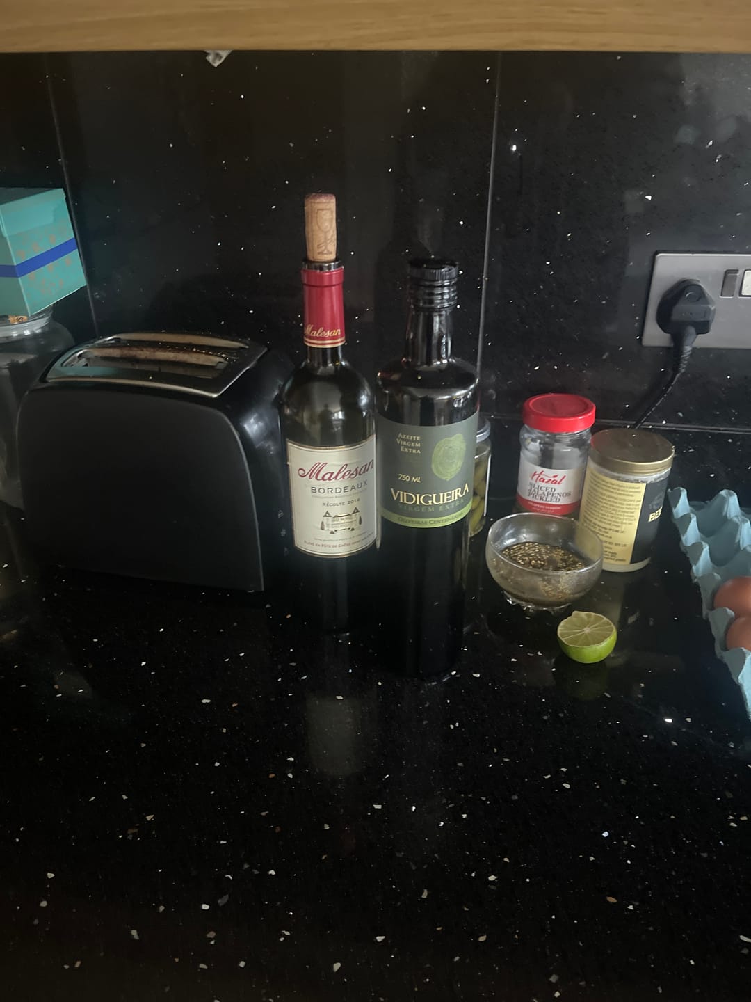 Customer photo review of Vidigueira Extra Virgin Olive Oil 750ml, 3 bottles