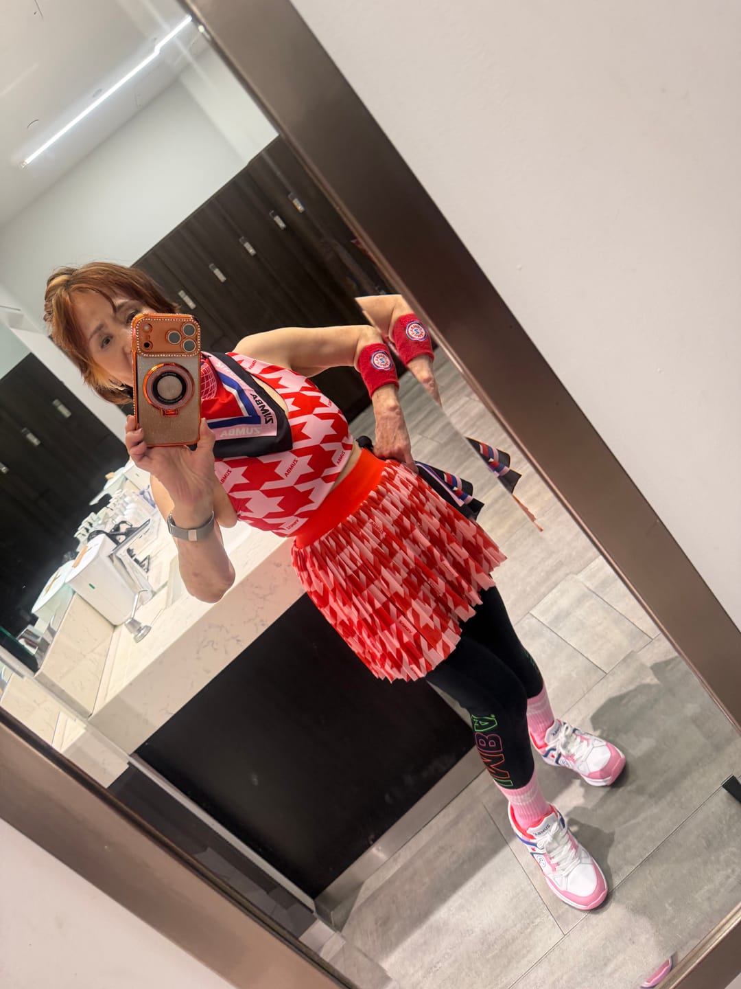 Customer photo review of Zumba Train Street - White/Pink