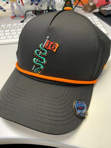Customer photo review of Serpent on 16 Hat Black