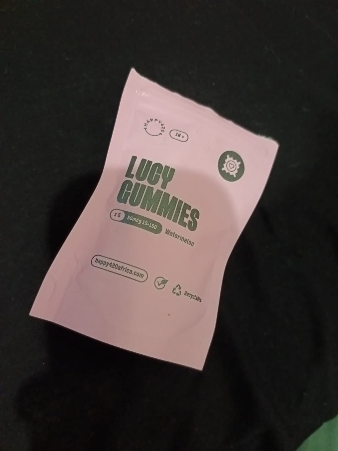 Customer photo review of Lucy Gummies - Watermelon