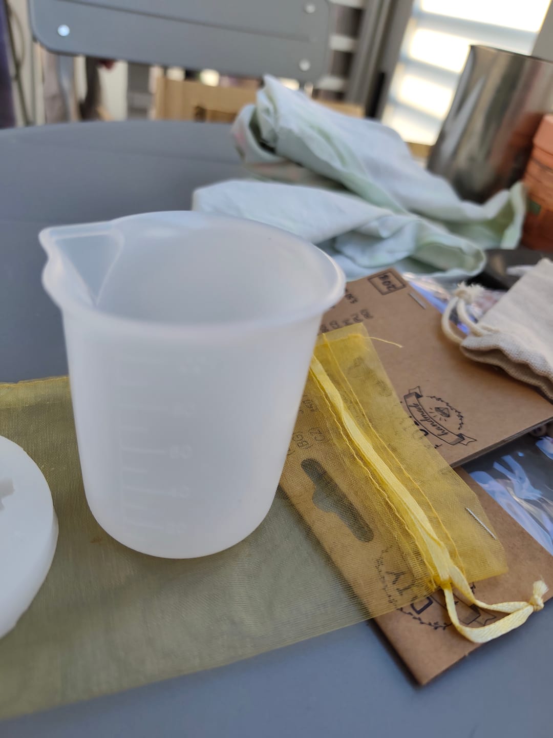 Customer photo review of Vaso medidor silicona