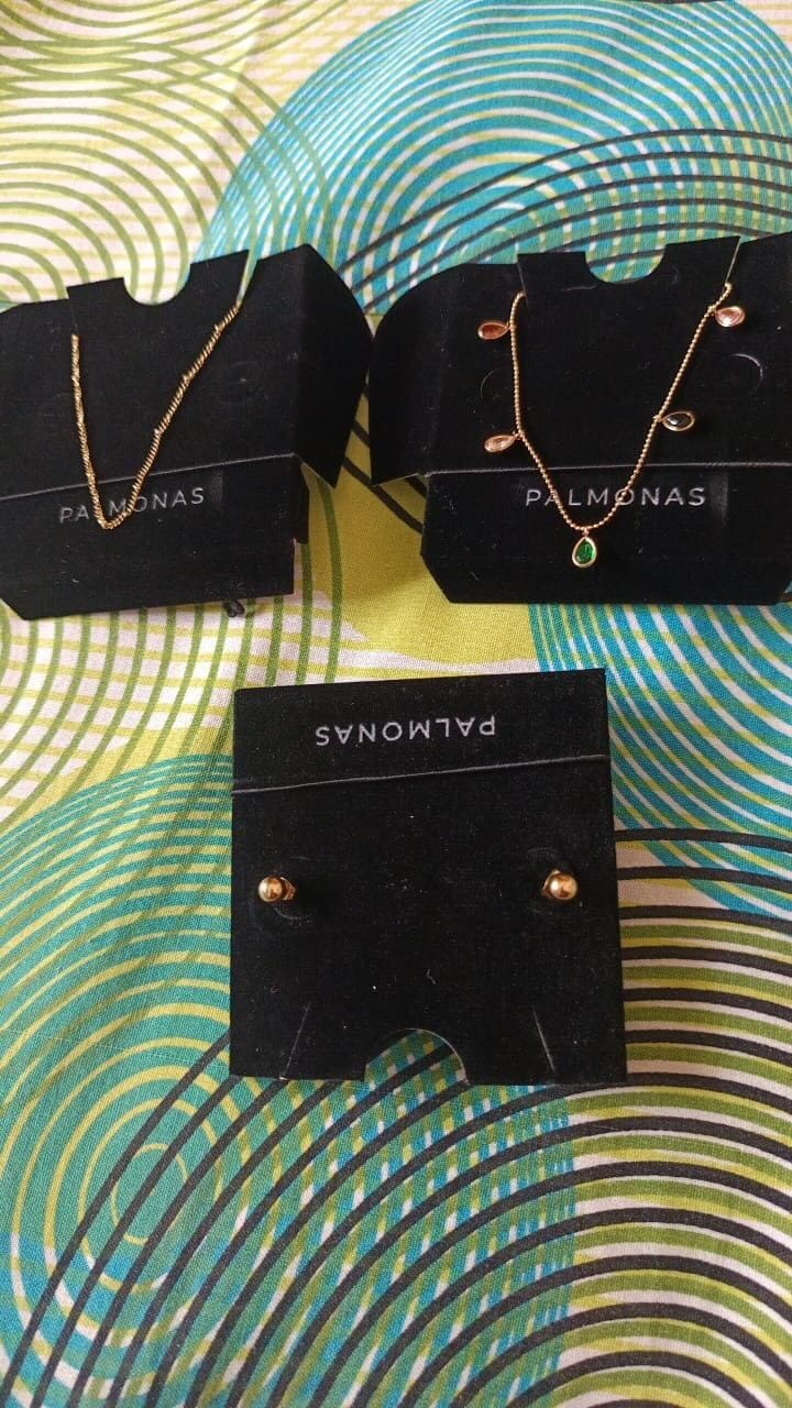 Customer photo review of Colourful Stones Necklace