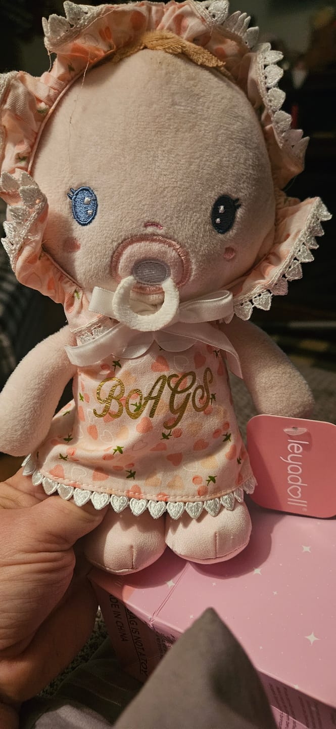 Customer photo review of Leyadoll Soft Plush Personalized Leya Doll My First Baby Girl Doll