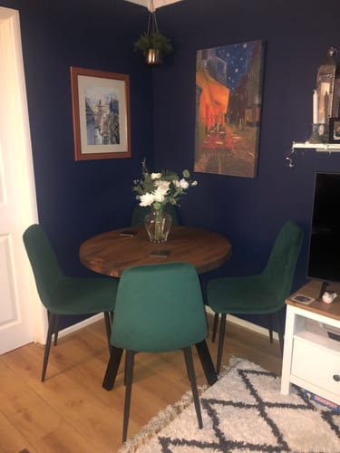 Customer photo review of Round Dining Table