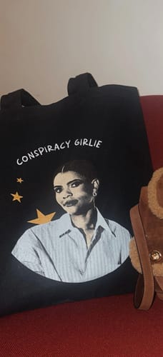 Customer photo review of Conspiracy Girlie Tote Bag