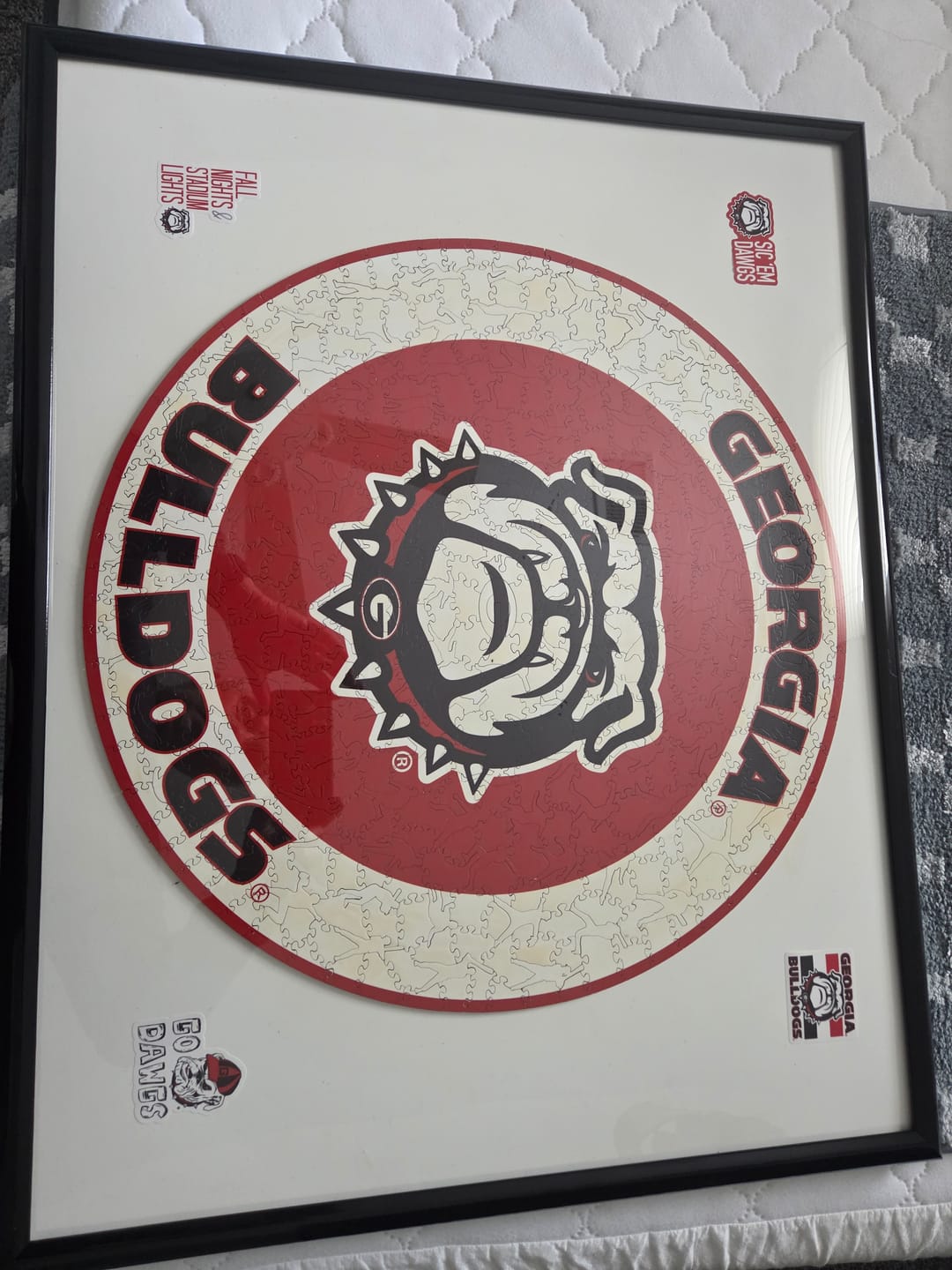 Customer photo review of University of Georgia - Wooden Puzzle