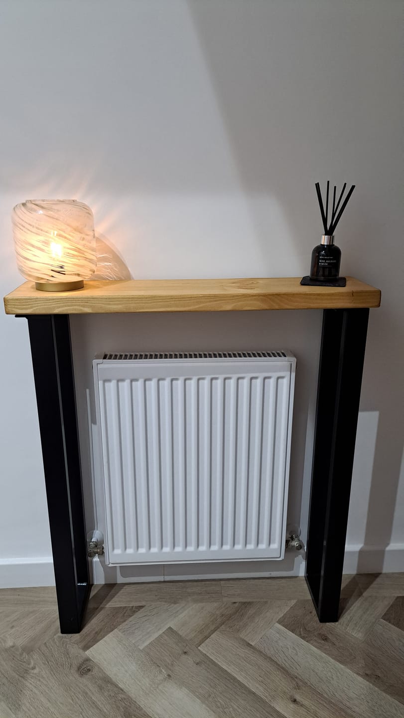 Customer photo review of Rustic Console Table  | 20cm Depth