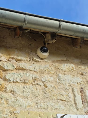 Customer photo review of C500D - 3K Caméra de Surveillance extérieure PoE Dome anti-vandalisme, IK10, résolution 3072*1728, Microphone intégré, Vision nocturne couleur, RTSP et ONVIF pris en charge, Fonctionne avec Alexa
