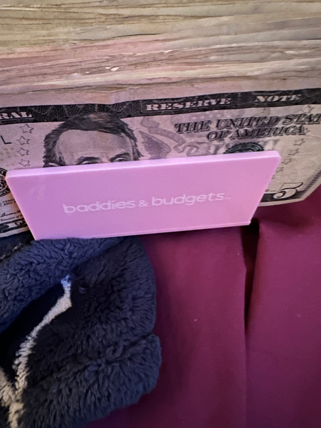 Customer photo review of The Cash Organization Tray