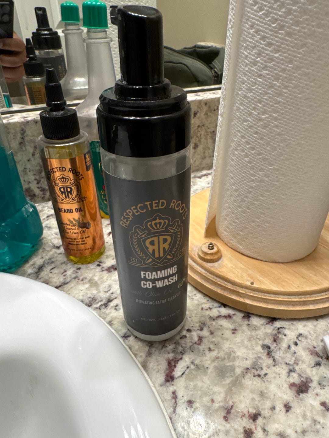 Customer photo review of Foaming Co-wash