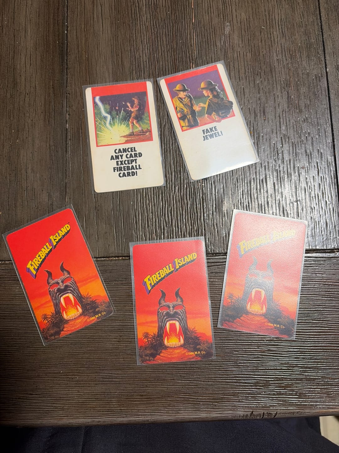 Customer photo review of Fireball Island Card Sleeve Kit