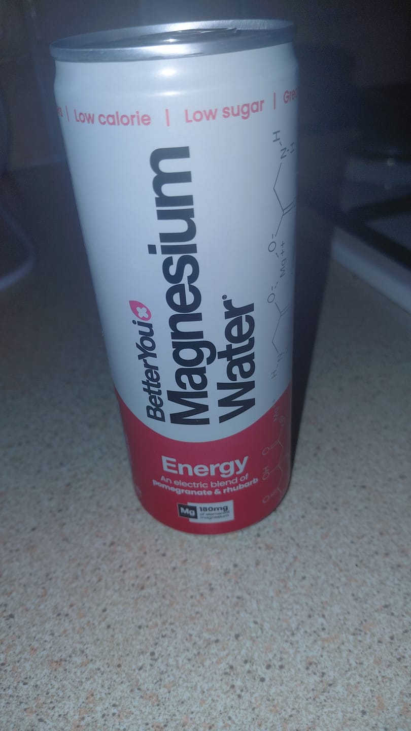 Customer photo review of BetterYou Magnesium Water Energy 250ml