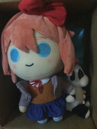 Customer photo review of Doki Doki Literature Club - Sayori Collector's Plush