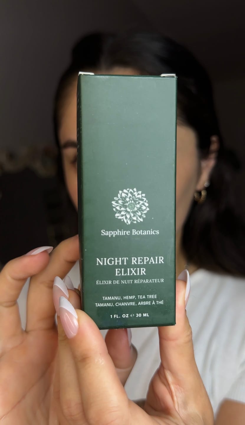 Customer photo review of Night Repair Elixir (Glow)